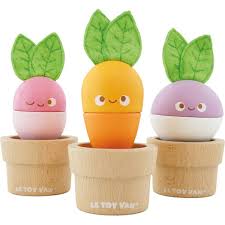 Stacking Wooden Veggies