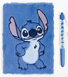 Disney's Stitch Fuzzy Journal & Pen