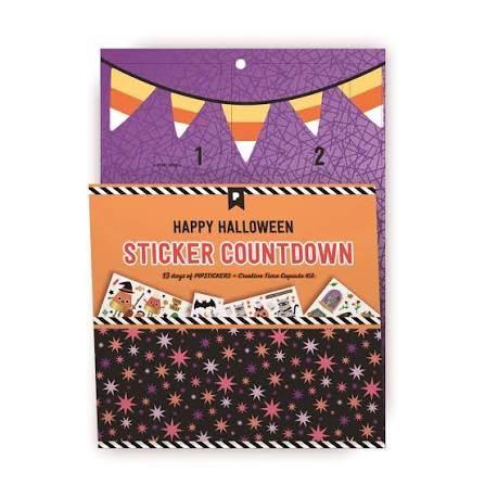 Happy Halloween Sticker Countdown
