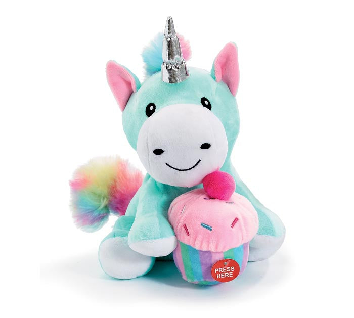 Plush Musical Birthday Unicorn