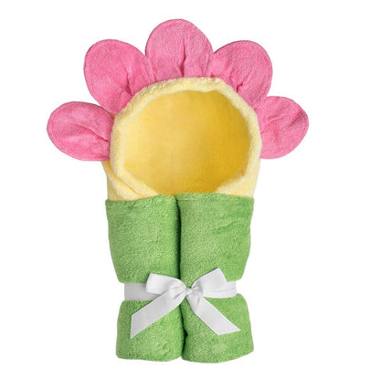 Flower Hooded Towel for toddlers ages 2 to 8 years old