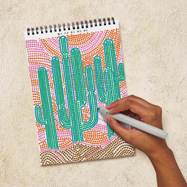Flowart Dot Art Landscape