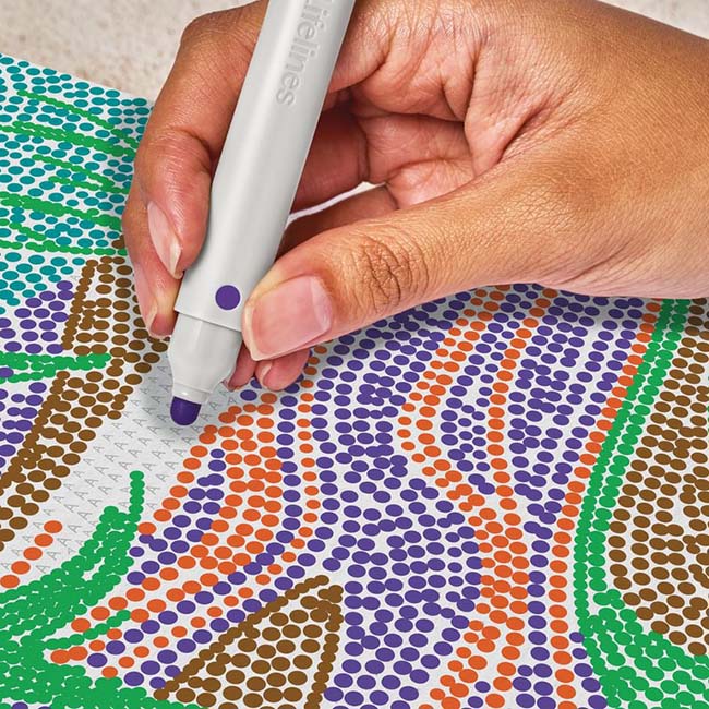 Flowart Dot Art Landscape