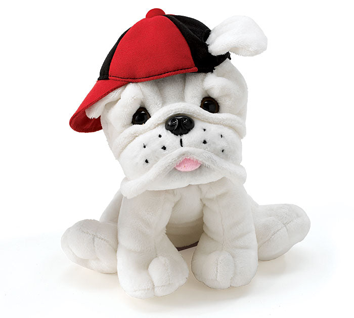 Plush Bulldog with Hat