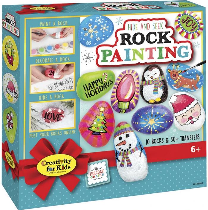 Holiday Hide Seek Rocks