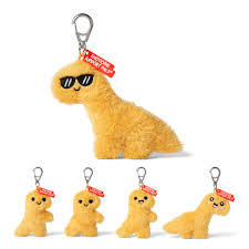 Emotional Support Dino Nuggets Bag Charm