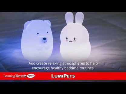 LumiPetsΓö¼┬½ Kawaii Cloud with Remote - Children's Nursery Touch Night Light