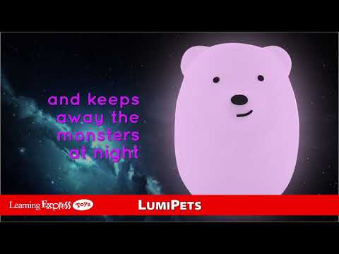 LumiPetsΓö¼┬½ Kawaii Cloud with Remote - Children's Nursery Touch Night Light