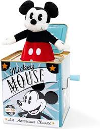 Disney Vintage Mickey Mouse Jack in the Box