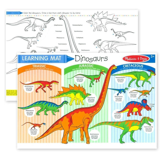 Learning Mat Dinosaurs