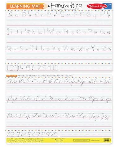 Learning Mat Handwriting