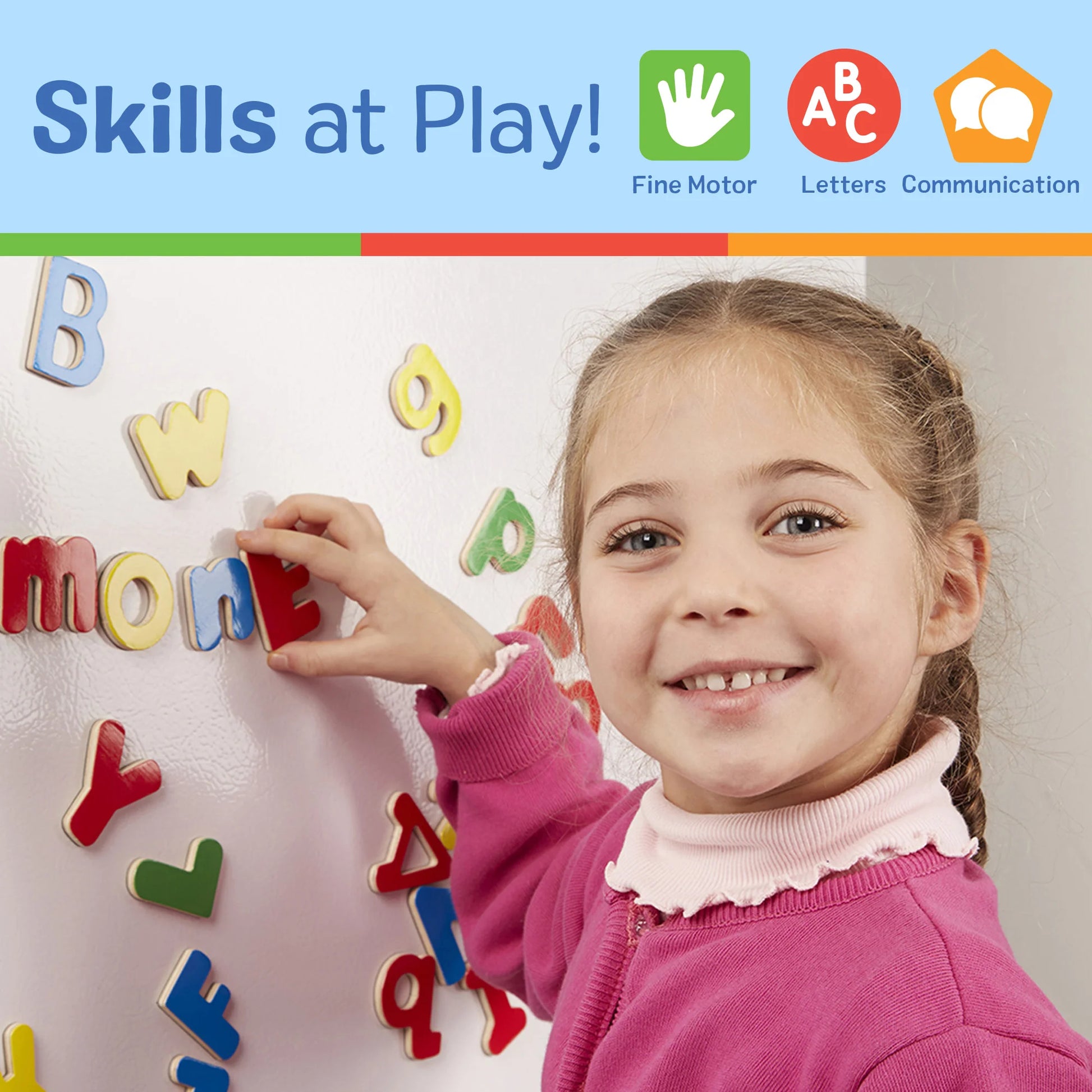 Magnetic Wooden Alphabet