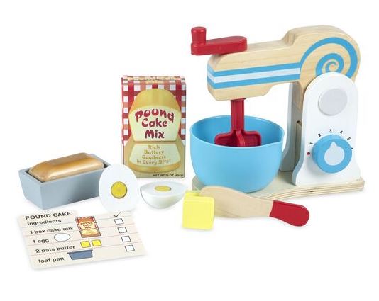 Wooden Make a Cake Mixer