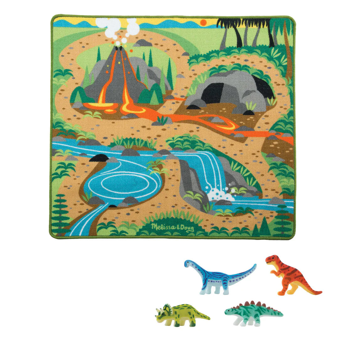 Prehistoric  Dinosaur Rug-1