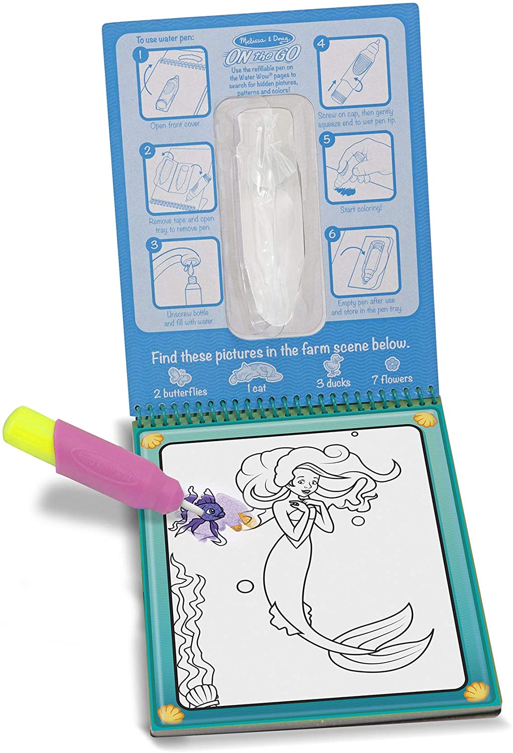 Water WOW!Γö¼┬½ Water-Reveal Pad - Fairy Tale