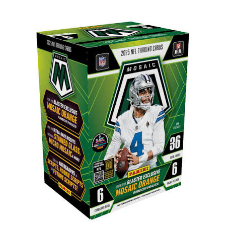 Panini™ Mosaic Football Cards Blaster Box 2025