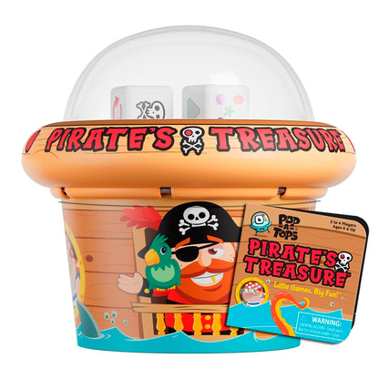 Pop a Tops Pirate Treasur
