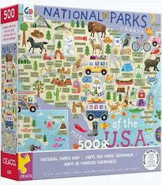 NATIONAL PARKS MAP
