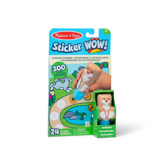 Sticker WOW!╬ô├ñ├│ Activity Pad & Sticker Stamper - Bunny