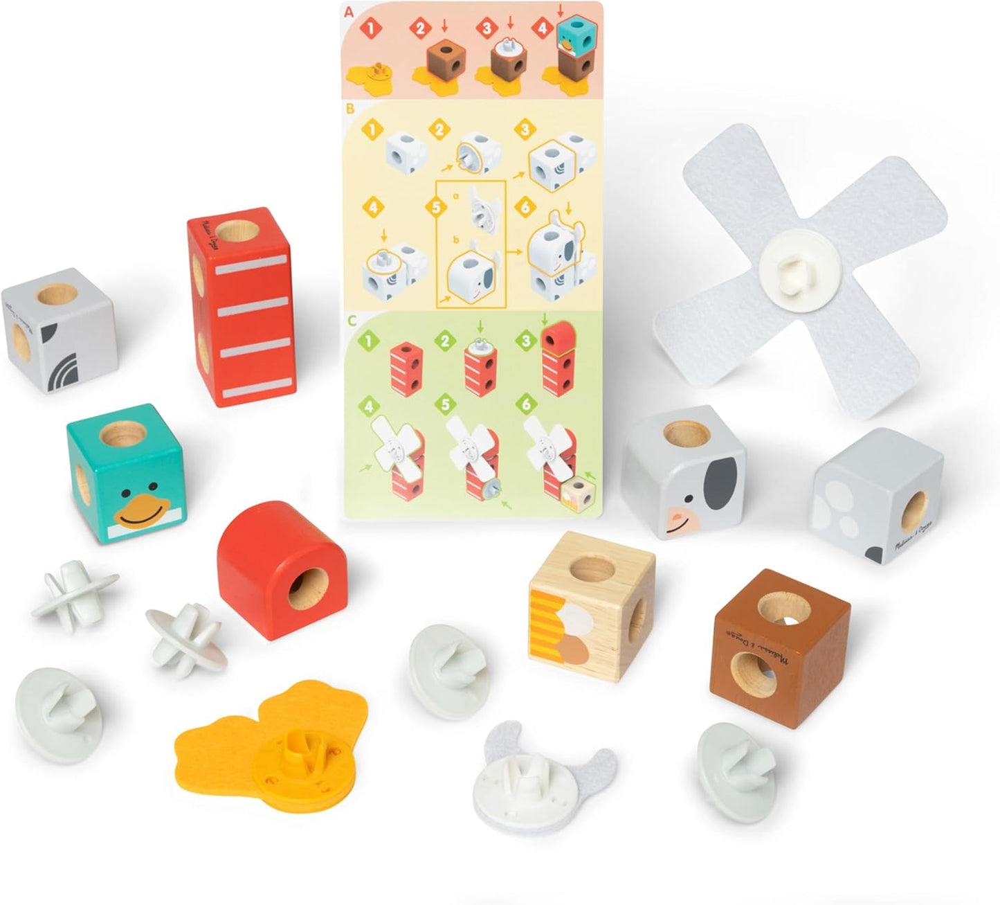 Blockables╬ô├ñ├│ Farm Friends Play Set
