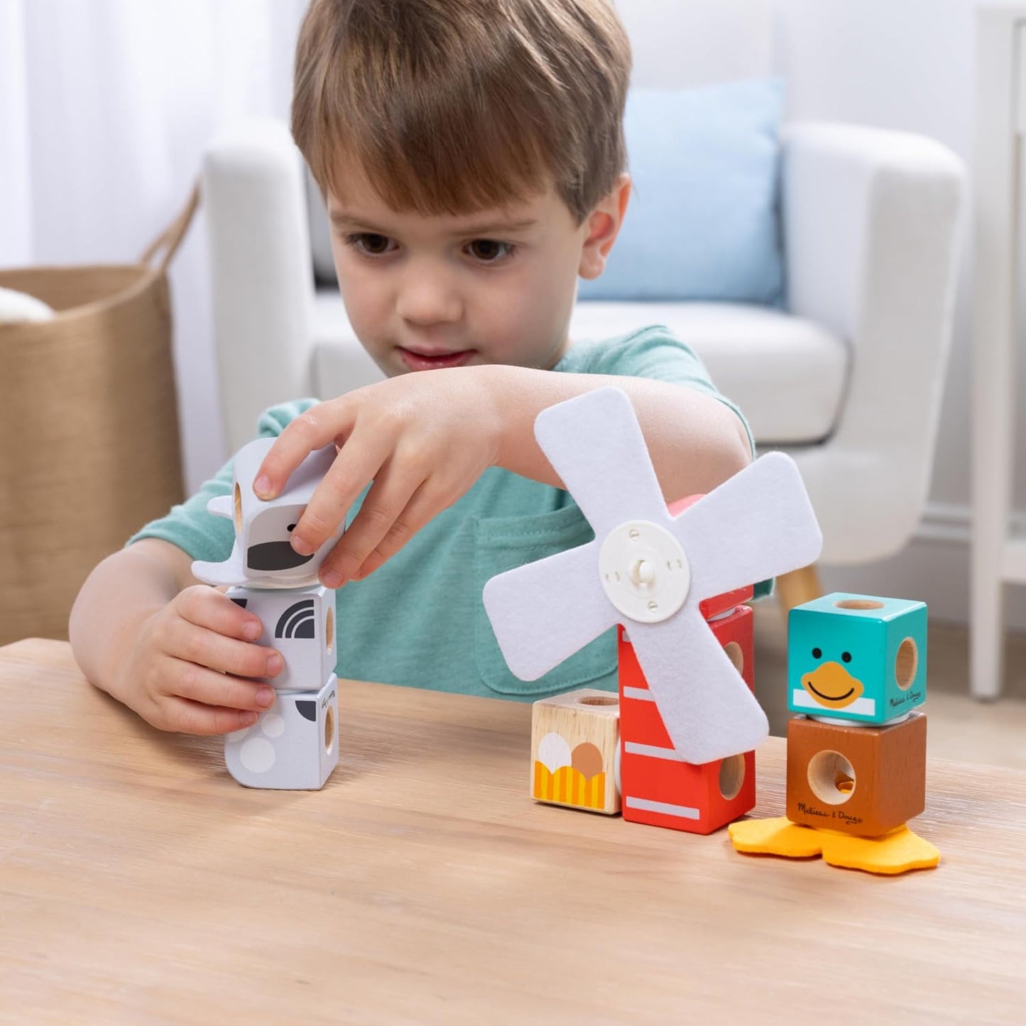Blockables╬ô├ñ├│ Farm Friends Play Set