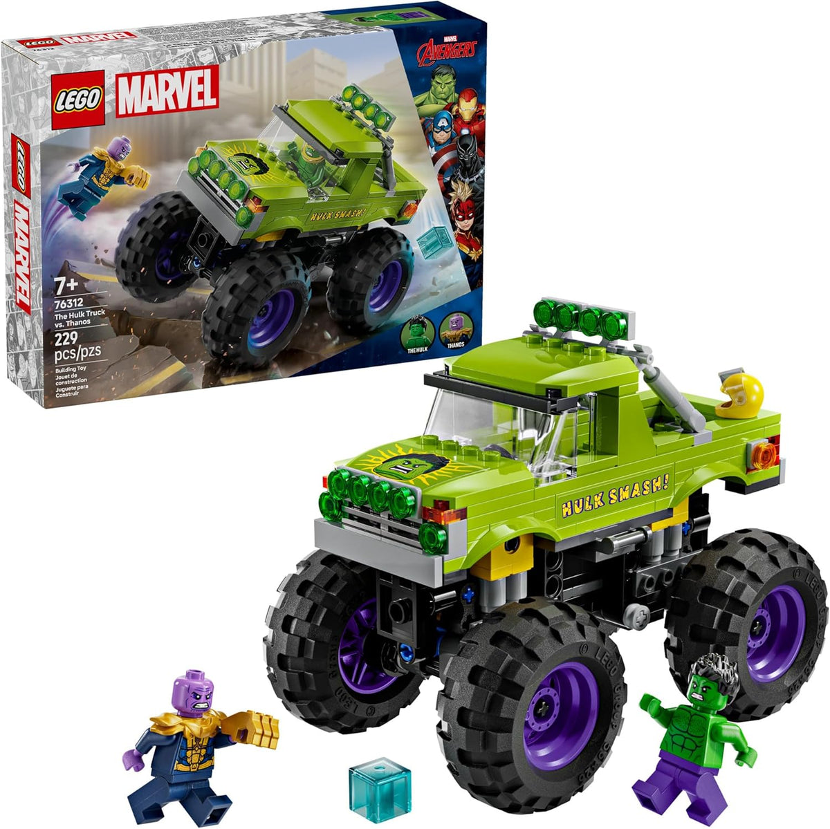 Hulk Truck Vs. Thanos
