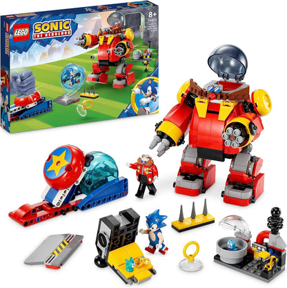 Sonic vs Dr. Eggman's Robot