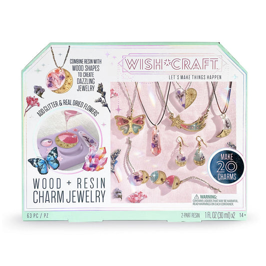 Wood & Resin Charm Jewelr-1