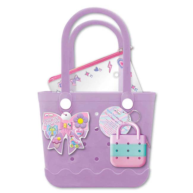 Beach Tote Bag Charms Bow-1