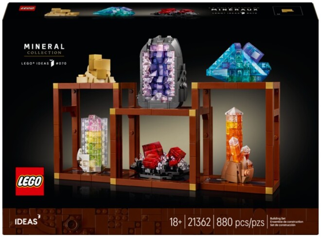 LEGO® Ideas Mineral Collection-1