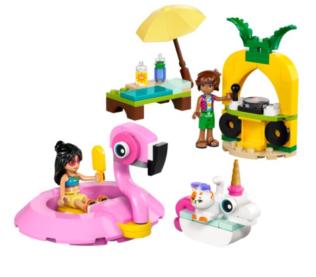 LEGOΓö¼┬½ Friends Unicorn & Flamingo Pool Party