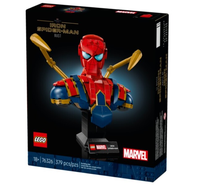 LEGO® Marvel Iron Spider Man Bust -1
