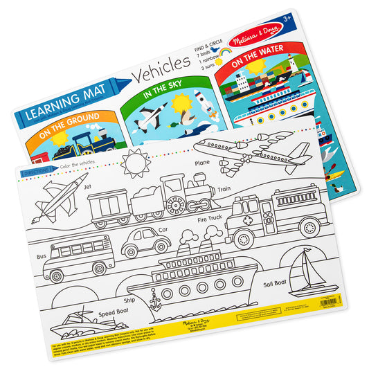 Learning Mat Vehicles