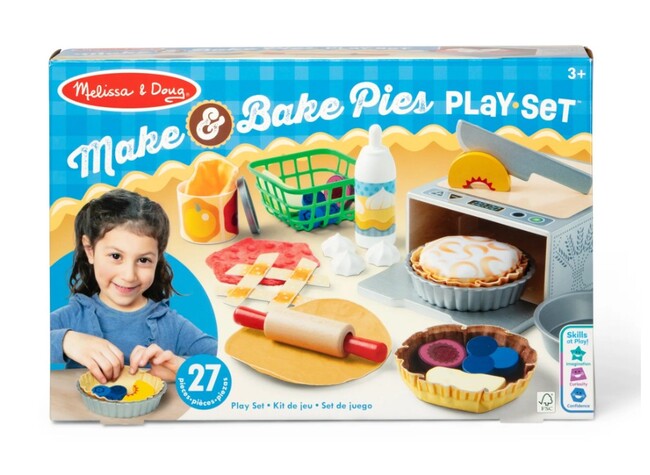 Doughlicious Make and Bake Pies Play  Set-1