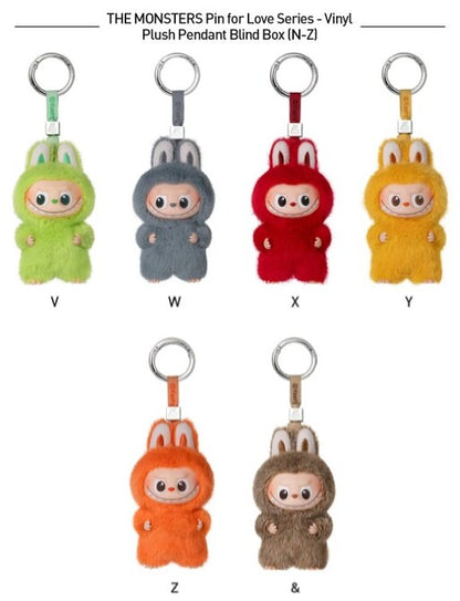 Labubu Pin For Love N to Z Blind Box Series