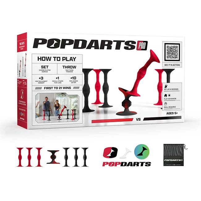 Popdarts Pro Red and Black-1