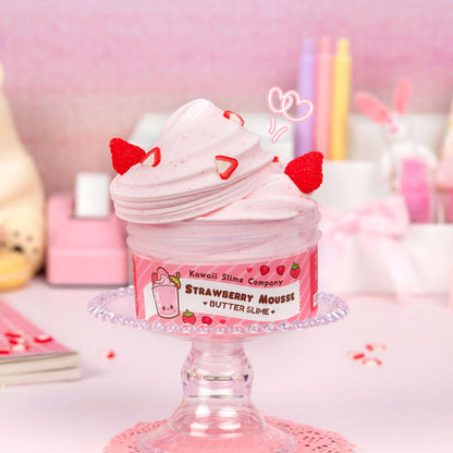 Strawberry Mousse Slime