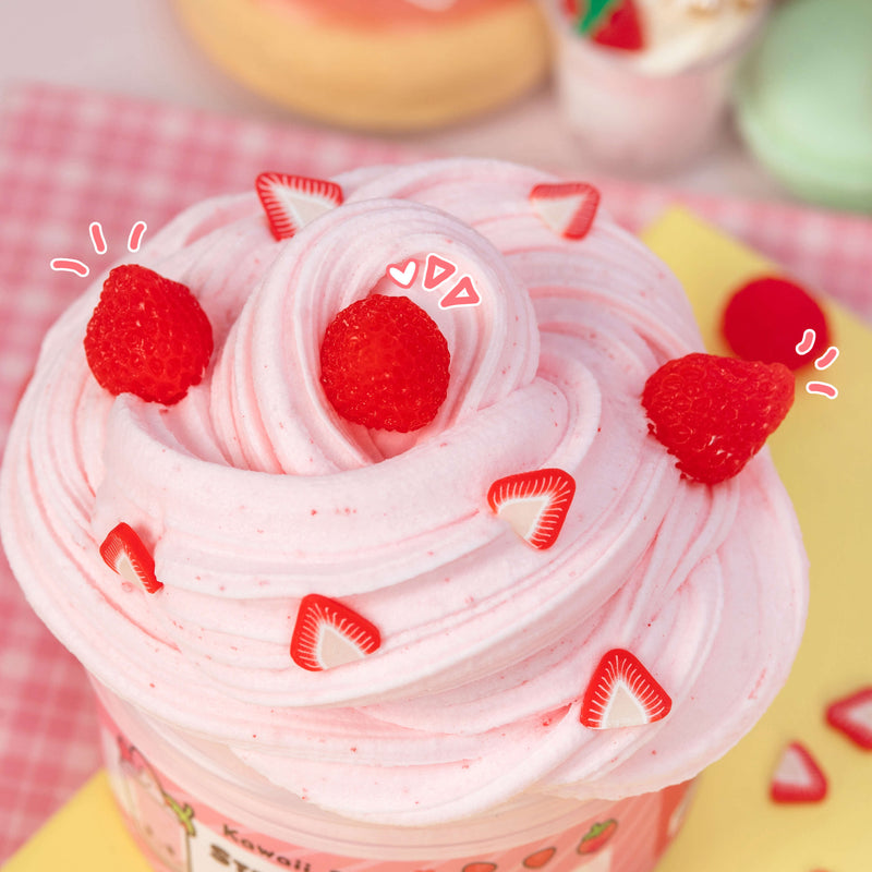 Strawberry Mousse Slime