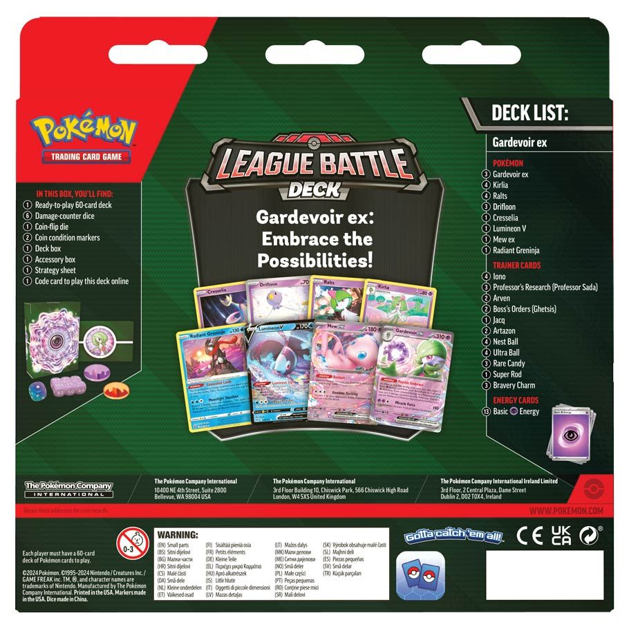 Pkm:gardevoir Battle Deck